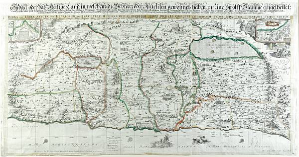 Appraisal: KOLLER JOHANN GEORG Judaea oder das Heilige Land in welchem