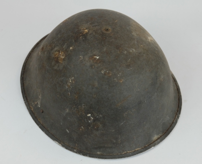 Appraisal: first world war British Army brodie helmet worn condition