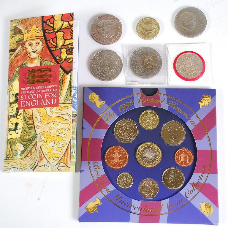 Appraisal: THE UNITED KINGDOM BRILLIANT UNCIRCULATED COIN COLLECTION' in pictorial wallet