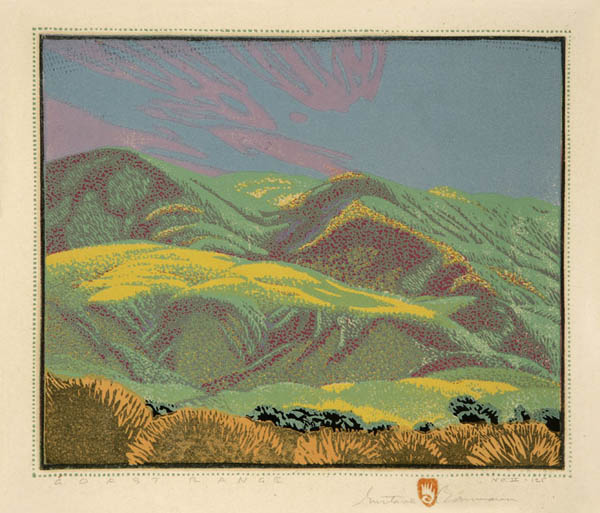 Appraisal: Gustave Baumann - Gustave Baumann - Santa Fe NM Coast