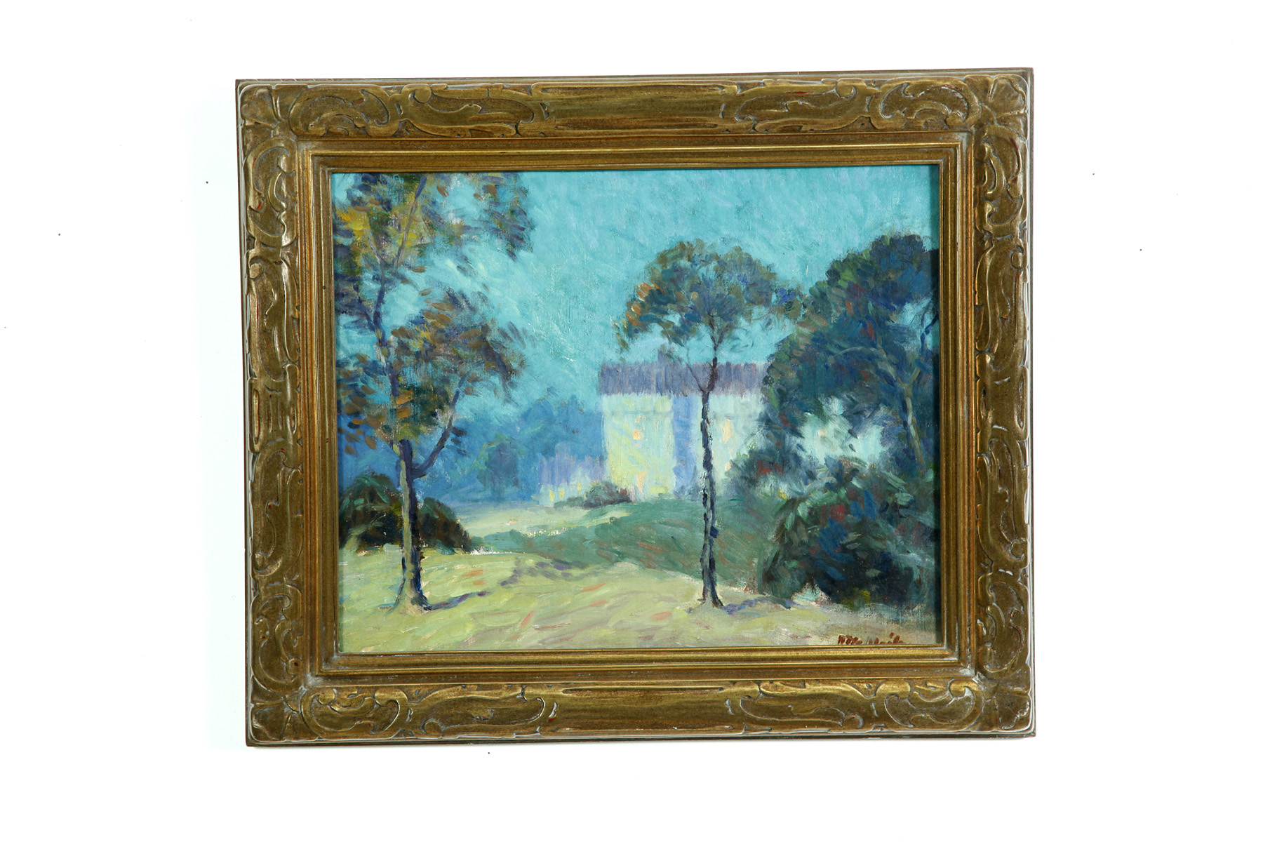 Appraisal: LANDSCAPE AMERICAN SCHOOL TH CENTURY Oil on canvas illegible signature