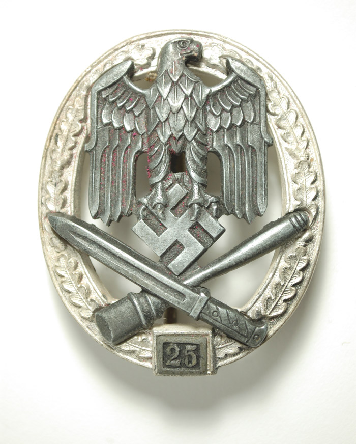 Appraisal: WORLD WAR TWO GERMAN NAZI GENERAL ASSAULT BADGE CLASS manufactured