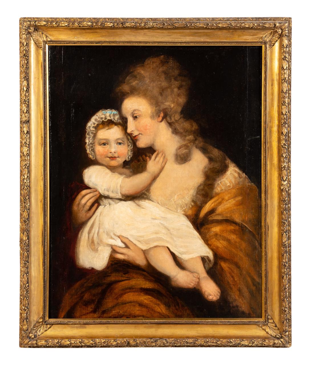 Appraisal: CIRCLE OF JOSHUA REYNOLDS MOTHER CHILD OIL British school th