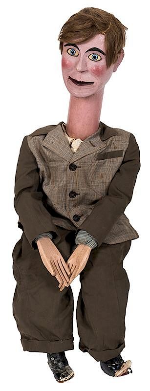 Appraisal: W H J Shaw Ventriloquist Dummy Figure W H J