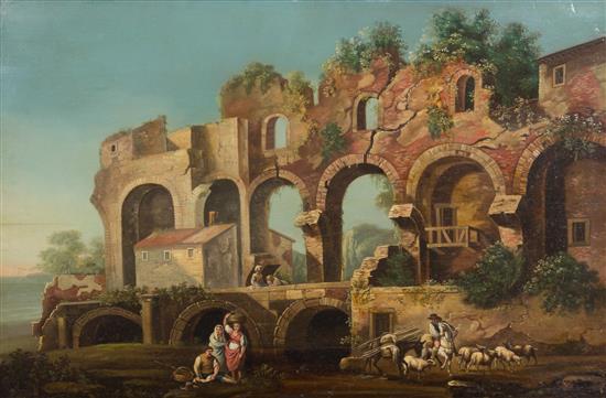 Appraisal: Sale Lot After Hubert Robert French - Working Women Amongst