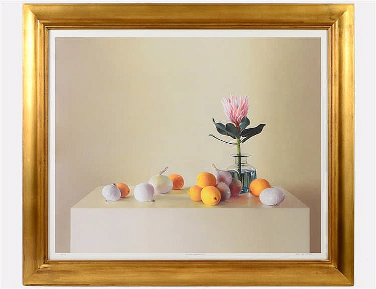 Appraisal: PETER VON ARTENS ARGENTINIAN - Flowers Lemons and Onions Signed