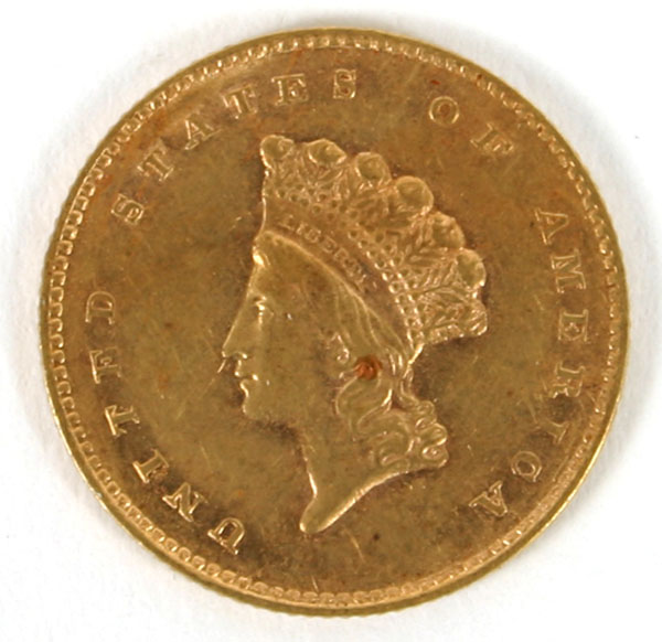 Appraisal: One Dollar Princess Type II Gold Coin