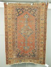 Appraisal: AREA MAT - ' x ' - Oriental area mat