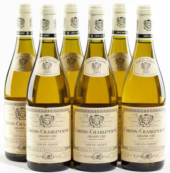 Appraisal: Corton-CharlemagneLouis Jadot Domaine des Heritiers bottles''An opulent extroverted white full