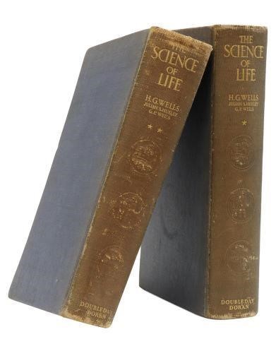 Appraisal: lot of The Science of Life H G Wells Julian