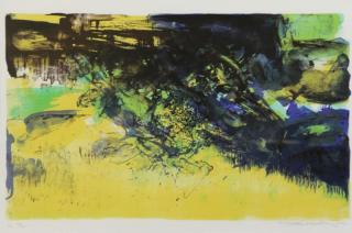 Appraisal: ZAO WOU-KI Lithograph A la Gloire de l'Image et Art