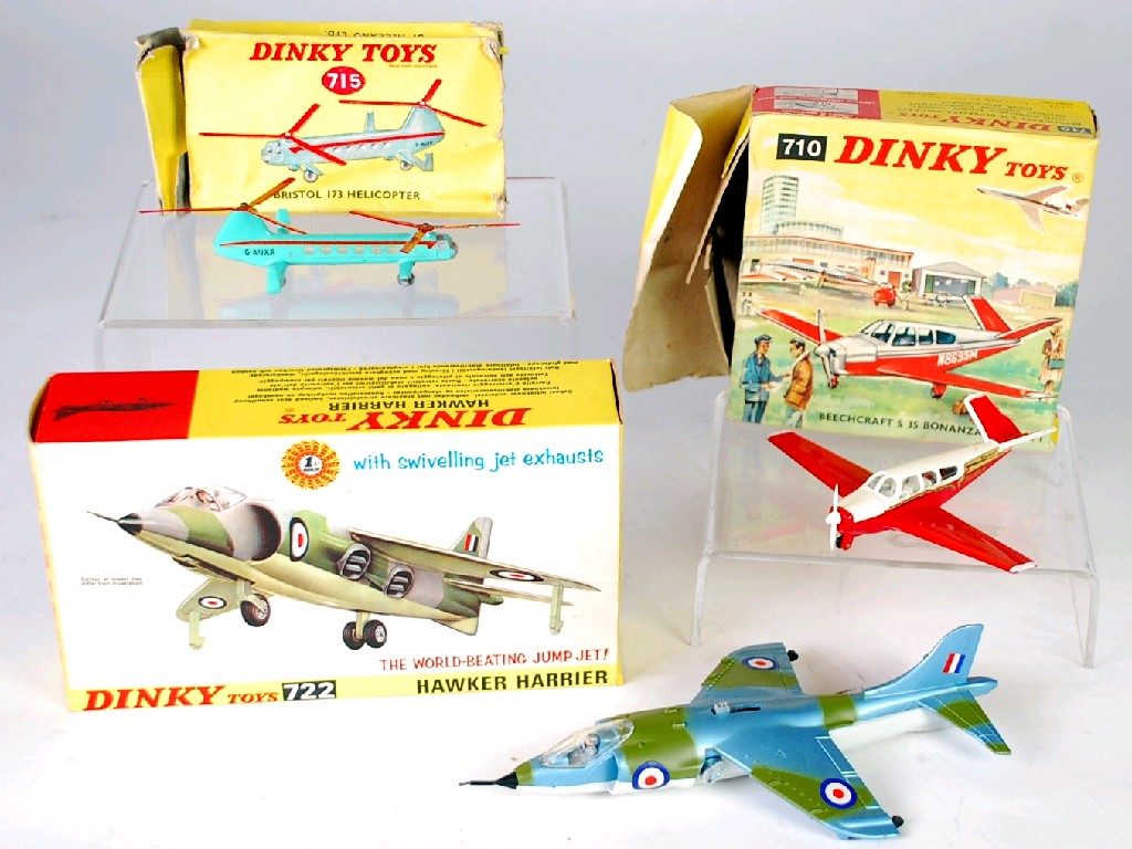 Appraisal: DINKY TOYS MINT AND BOXED HAWKER HARRIER model No with