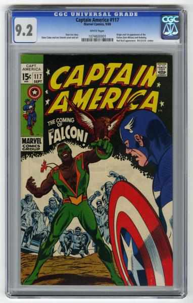 Appraisal: Captain America CGC Marvel Comics Stan Lee story with Gene