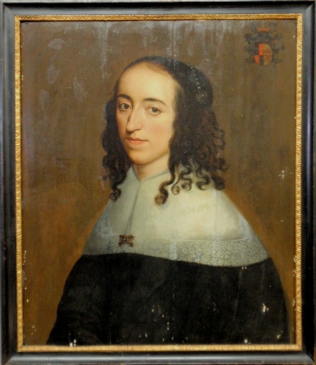 Appraisal: - Oil on panel portrait of an Austrian noblewoman with