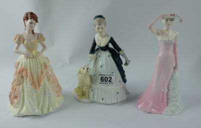 Appraisal: Coalport ladies of fashion figures Silken Lady Abigail and Karen