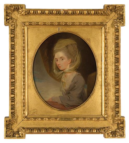 Appraisal: John Downman - Portrait of a lady said to be