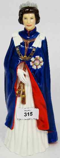 Appraisal: Royal Doulton Portrait Figure Her Majesty Queen Elizabeth II HN