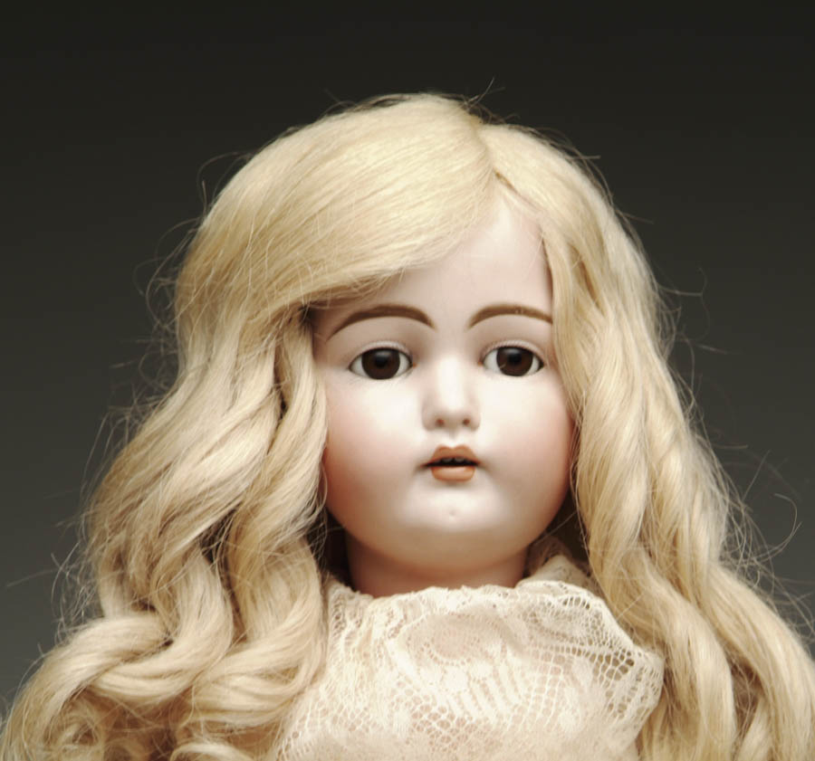 Appraisal: KAMMER REINHARDT CHILD DOLL cm head incised Glass sleep eyes