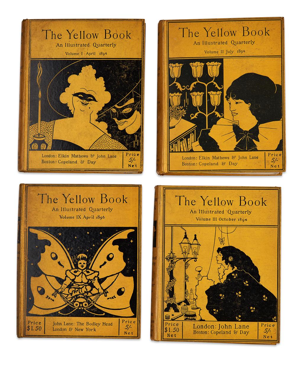 Appraisal: THE YELLOW BOOK AN ILLUSTRATED QUARTERLY - vols to original