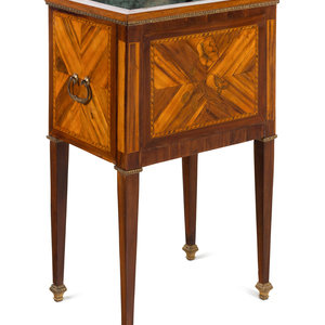 Appraisal: A Louis XVI Kingwood and Marquetry Jardini re Circa Height