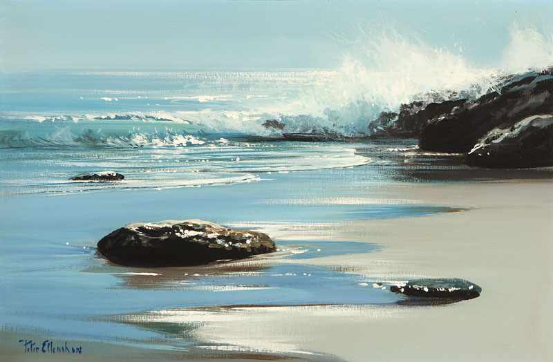 Appraisal: Peter Ellenshaw - Santa Barbara CA California Seascape