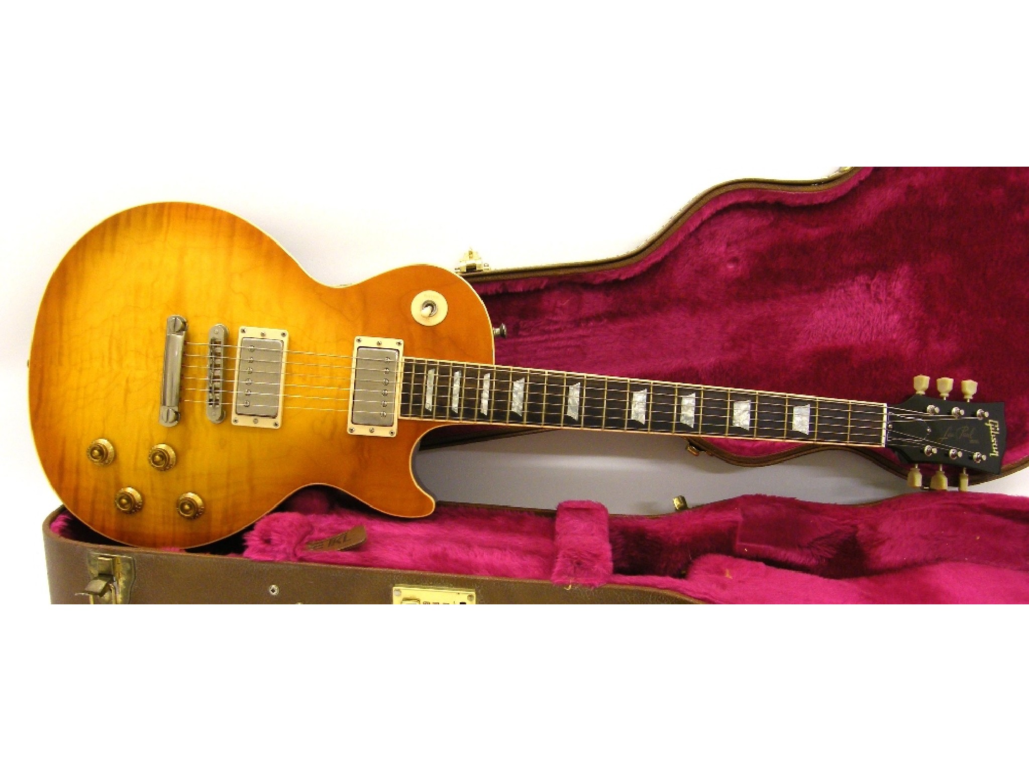 Appraisal: Gibson Les Paul Standard Light Burst electric guitar made in