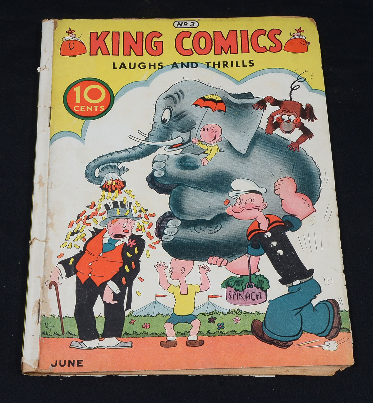 Appraisal: KING COMICS NO JUNE June No King Comics laughs and