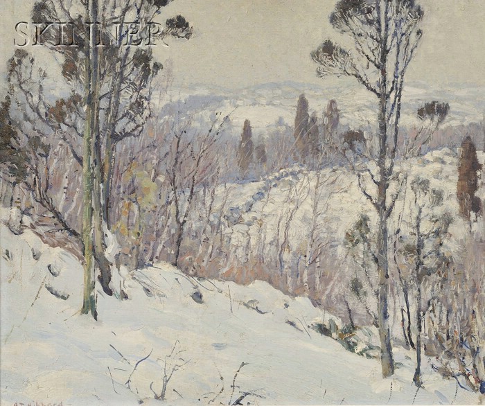 Appraisal: Aldro Thompson Hibbard American - Hillside in Winter Signed A