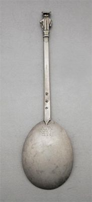 Appraisal: Exeter A Charles II spoon with a gilt figure of