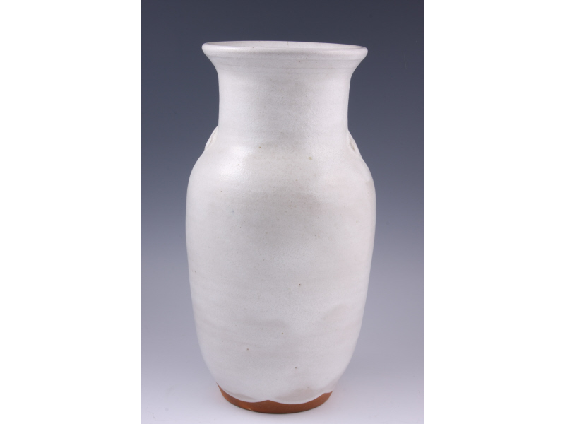 Appraisal: NC Pottery Dogwood Vase Ben Owen Master Potter ca s