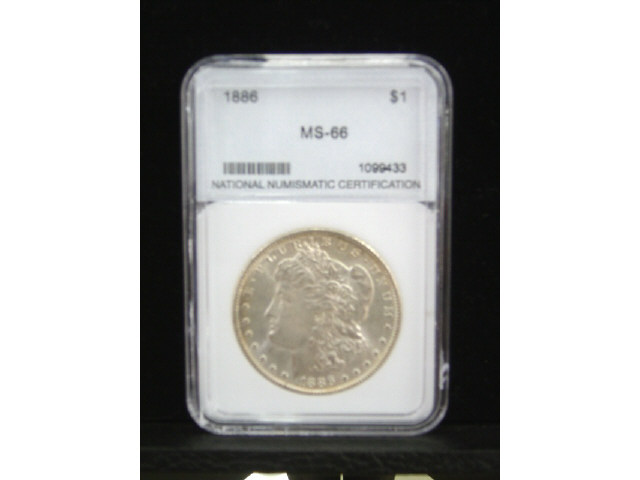 Appraisal: MORGAN SILVER DOLLAR - MS