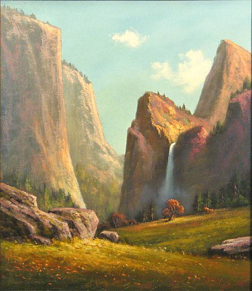 Appraisal: Heinie Hartwig American b Yosemite Summer signed 'Heinie Hartwig' lower