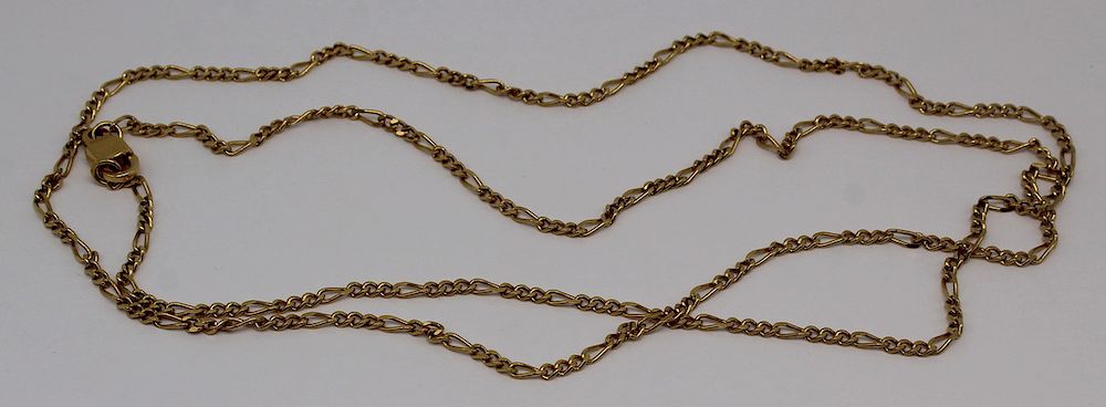 Appraisal: JEWELRY Chimento Italian kt Gold Chain Necklace Chimento Italian kt