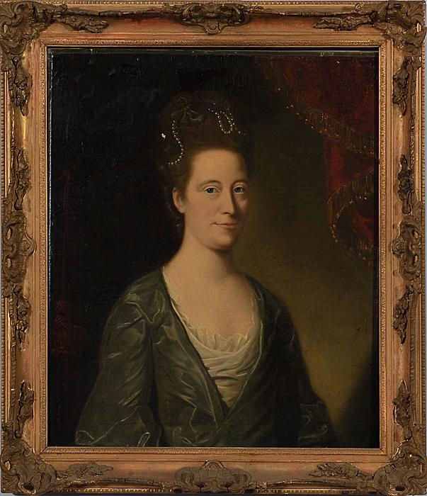 Appraisal: TH CENTURY PORTRAIT OF A LADY Continental or American unsigned