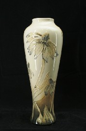 Appraisal: A large baluster vase with everted rim decorated in the