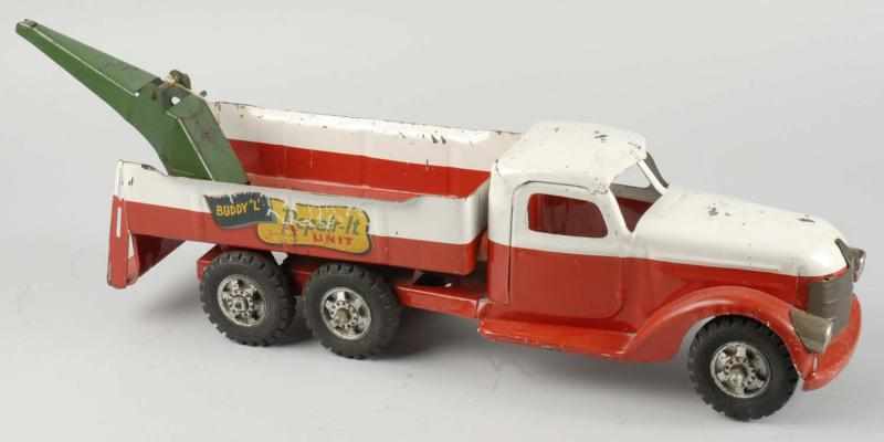 Appraisal: Lot of Pressed Steel Truck Toys Description Includes one Buddy