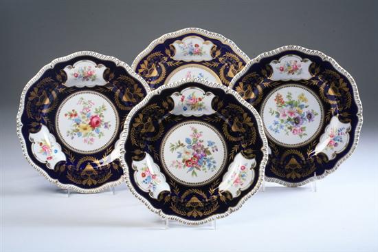 Appraisal: TEN SPODE COPELAND'S PORCELAIN DINNER PLATES Retailed T Goode Co