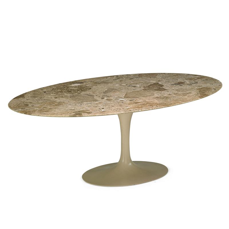 Appraisal: EERO SAARINEN KNOLL Tulip dining table Condition Report Light wear