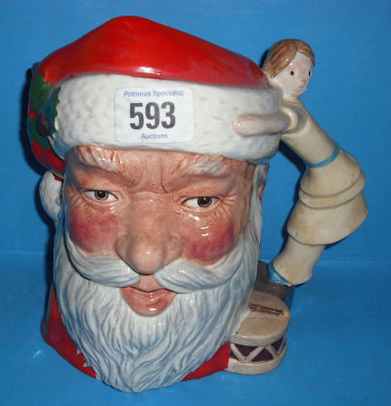 Appraisal: Royal Doulton Large Character jug Santa Claus D