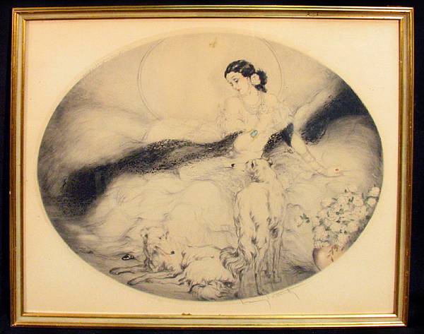 Appraisal: Louis Icart Lady of the Camelias H C amp I