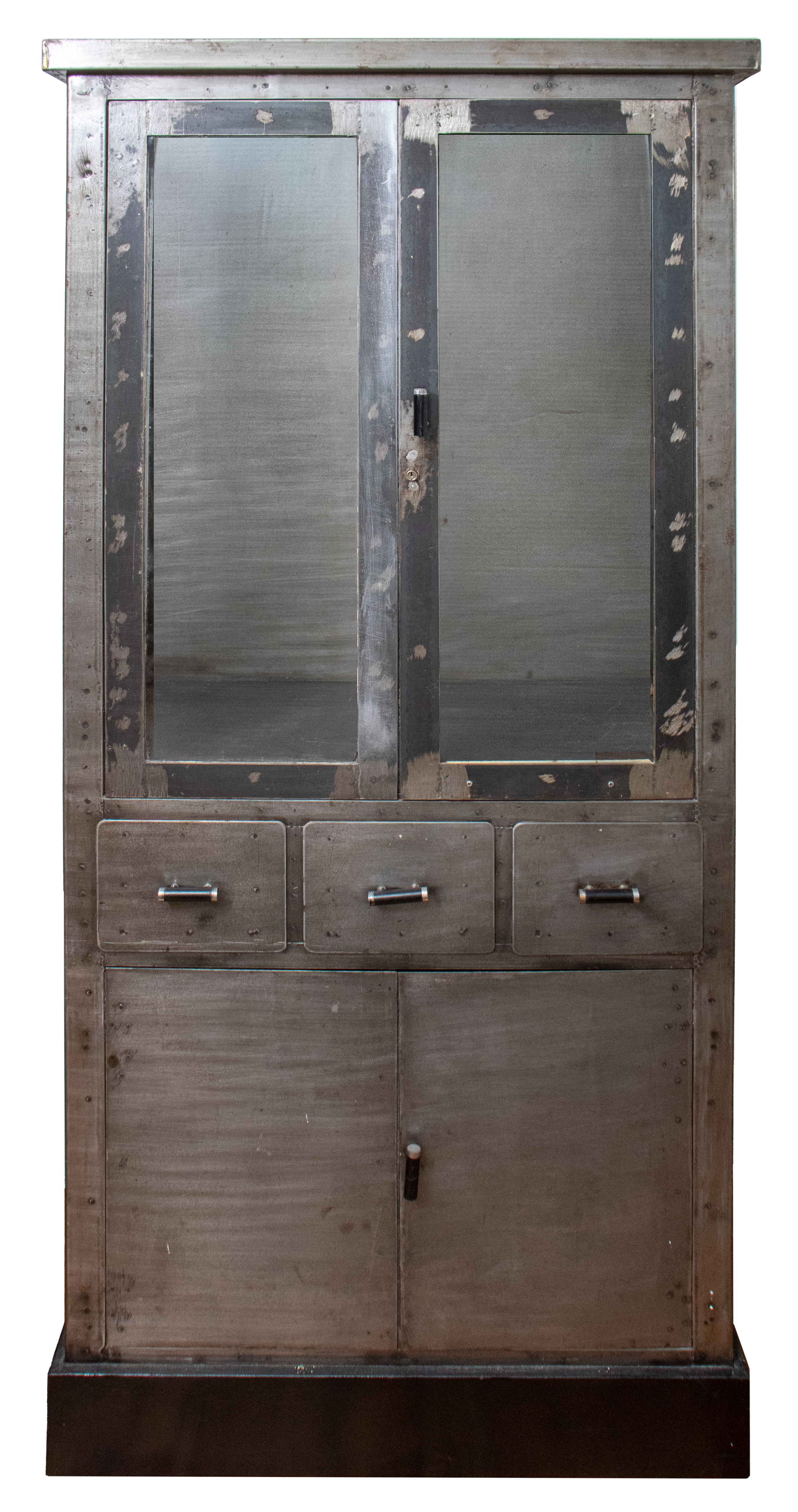 Appraisal: AMERICAN INDUSTRIAL PAINTED STEEL CABINET S American industrial painted steel