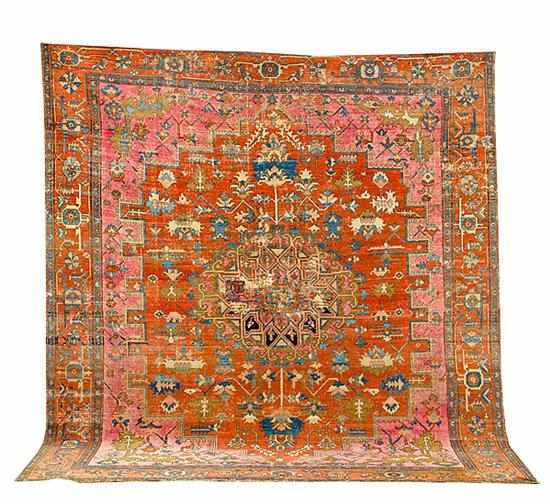 Appraisal: Antique Persian Serapi carpet circa ' '' x ' ''