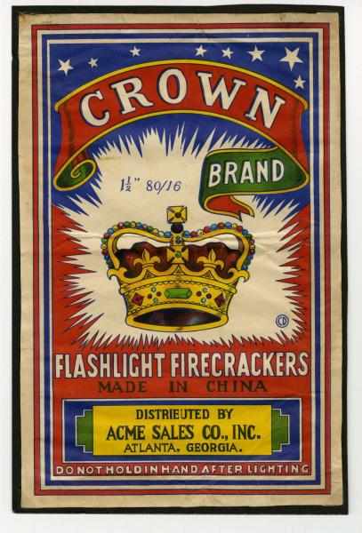 Appraisal: Crown Brick Label Class Acme Sales Co Inc in Atlanta