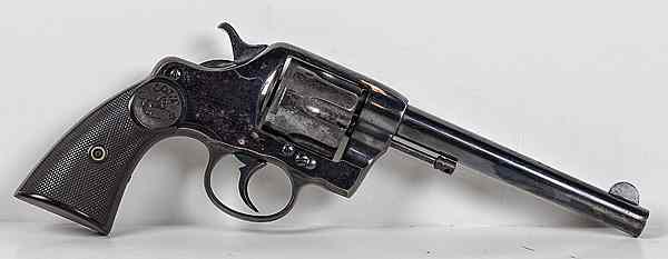 Appraisal: Colt D A Double-Action Revolver Colt cal barrel S N