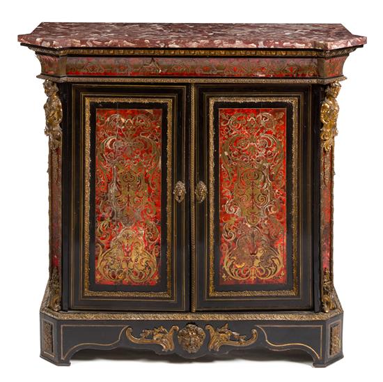 Appraisal: Sale Lot A Napoleon III Gilt Bronze Mounted Boulle Marquetry