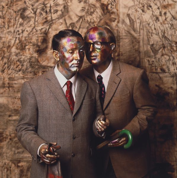 Appraisal: ABE FRAJNDLICH AMERICAN B x Gilbert and George NYC C-print