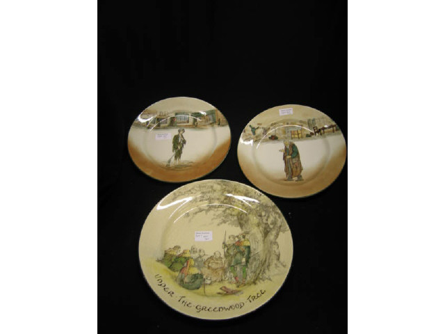 Appraisal: Royal Doulton Seriesware Plates Poor Jo Fagin from Dickens series