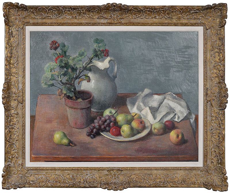 Appraisal: Robert Brackman America Russian - Still Life signed lower right