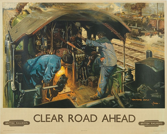 Appraisal: TERRENCE CUNEO - CLEAR ROAD AHEAD Circa x inches x