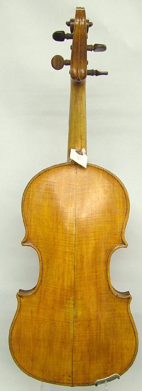 Appraisal: English violin inscribed James Banks to the inner back cm